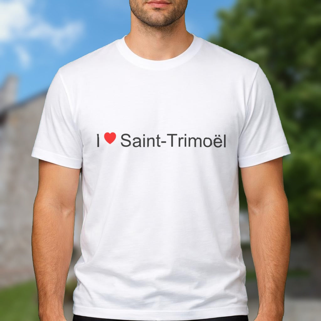 T-shirt I love Saint-Trimoël