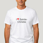 T-shirt I love Sainte-Christie