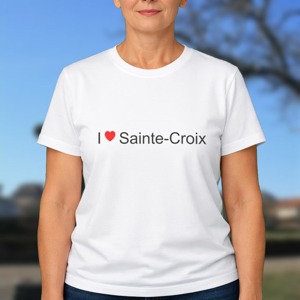 T-shirt I love Sainte-Croix (12)
