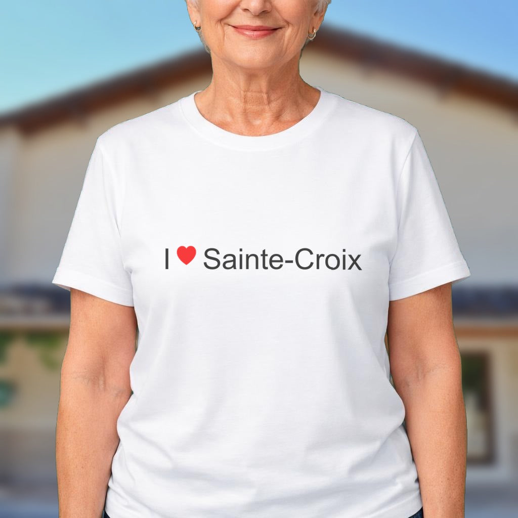 T-shirt I love Sainte-Croix (81)