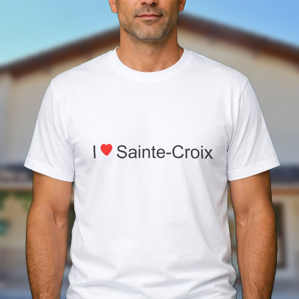 T-shirt I love Sainte-Croix (81)