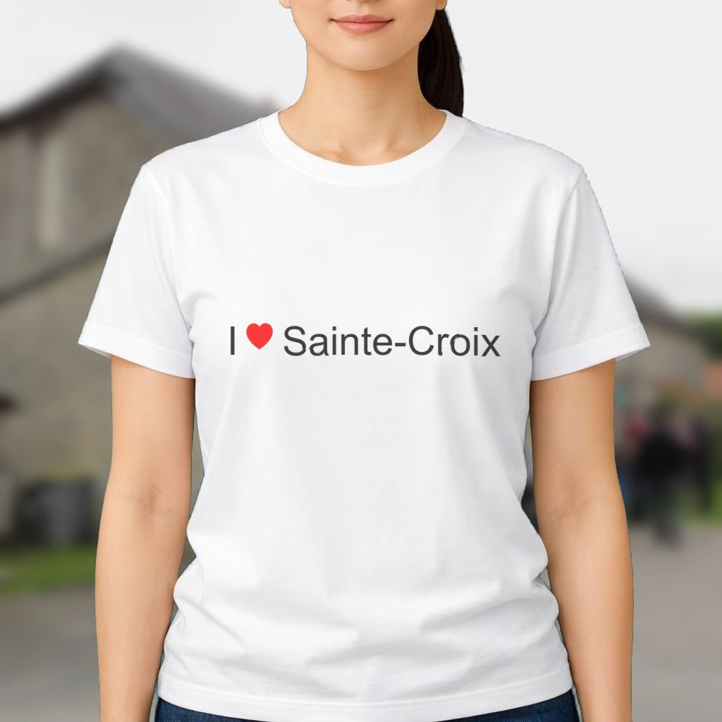 T-shirt I love Sainte-Croix