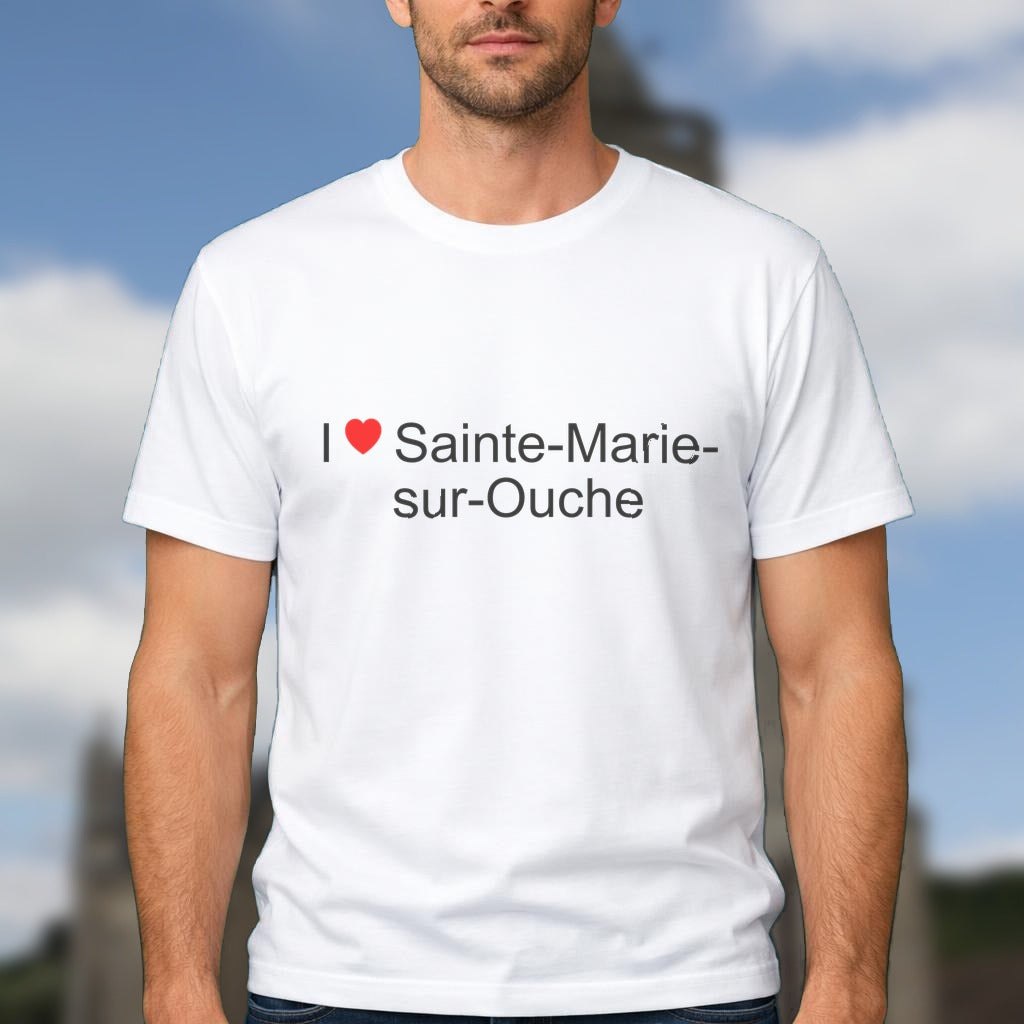 T-shirt I love Sainte-Marie-sur-Ouche