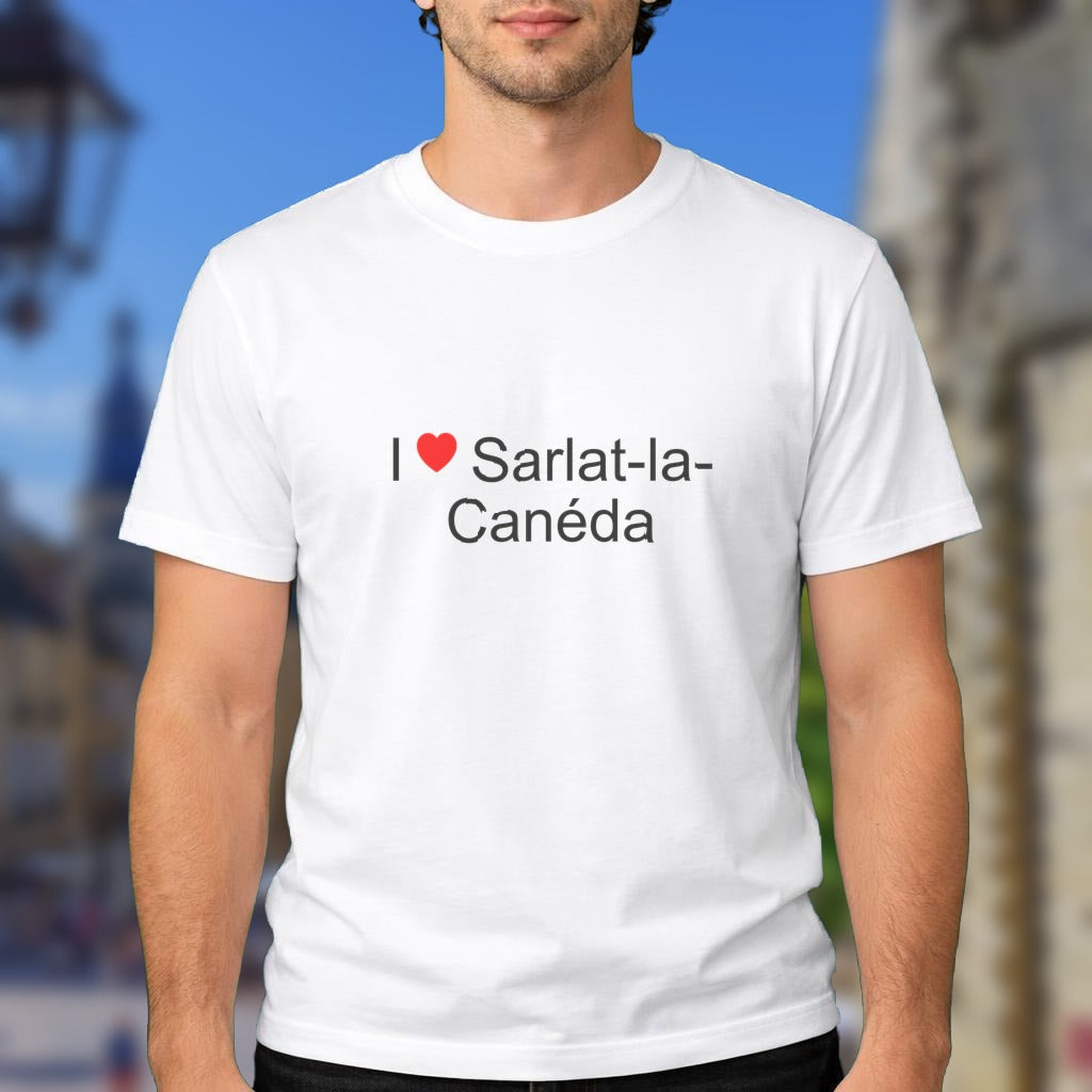 T-shirt I love Sarlat-la-Canéda