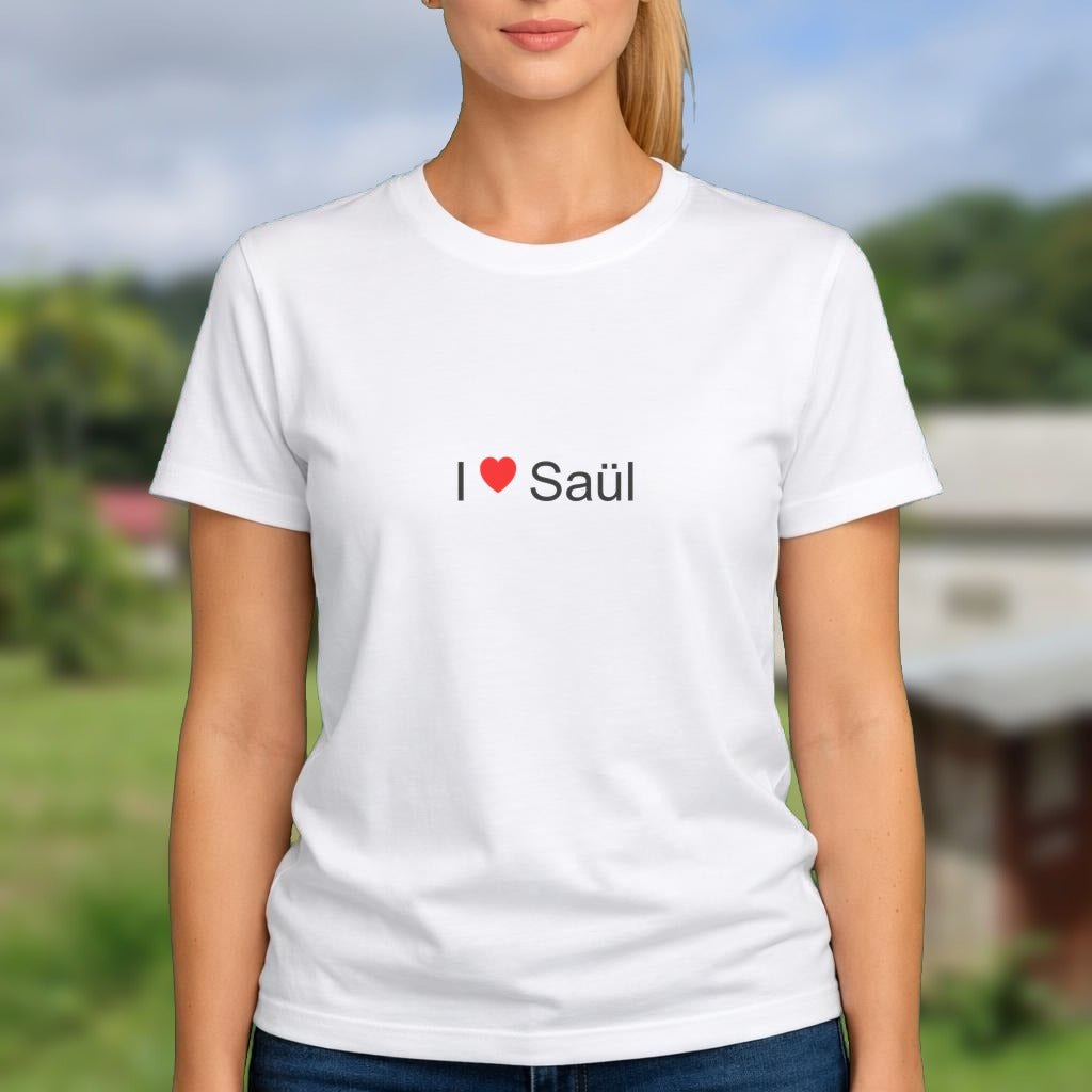 T-shirt I love Saül