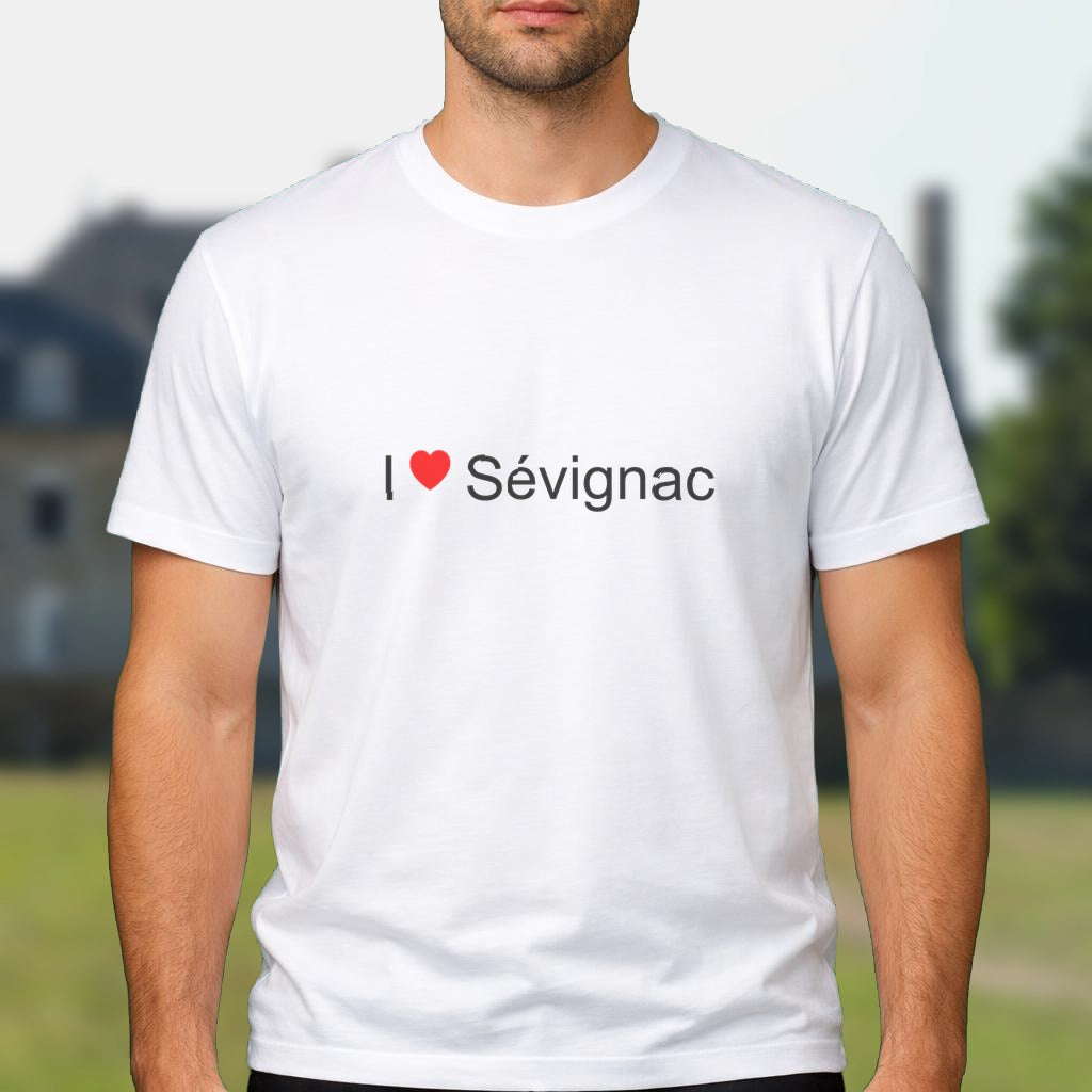 T-shirt I love Sévignac