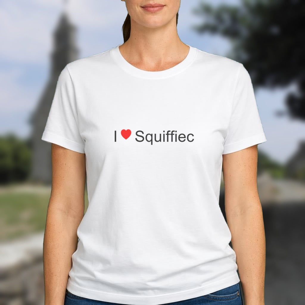 T-shirt I love Squiffiec