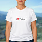 T-shirt I love Tallard porté