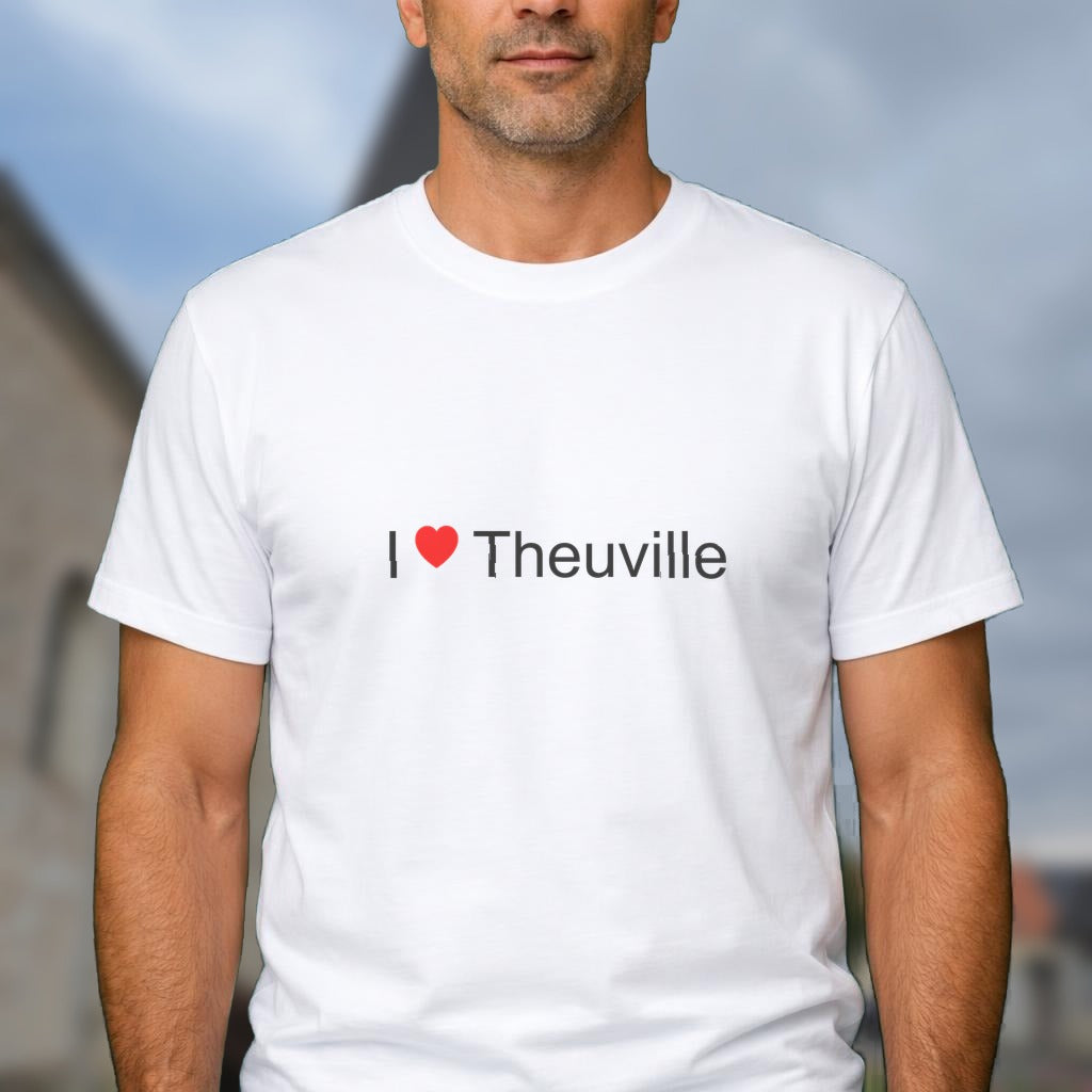 T-shirt I love Theuville (28)