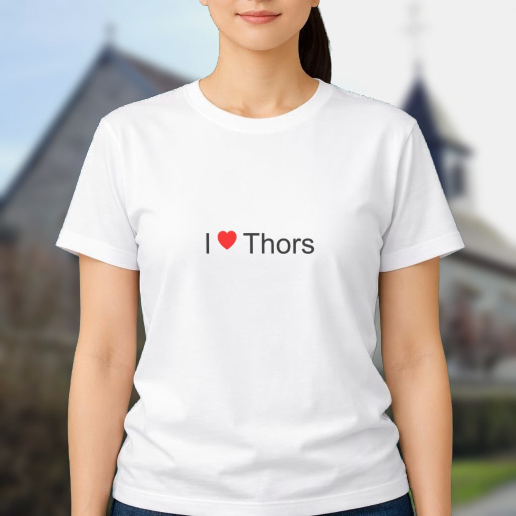 T-shirt I love Thors (10) porté