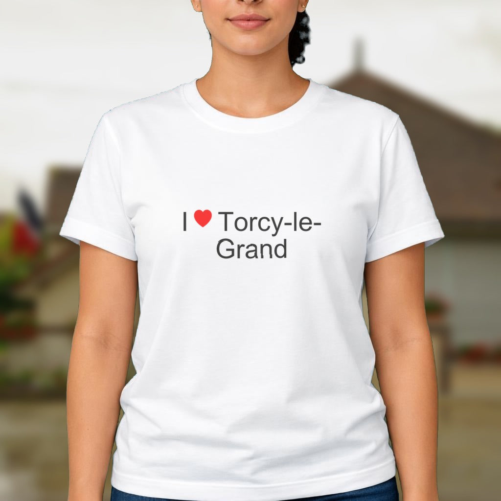 T-shirt I love Torcy-le-Grand (10)