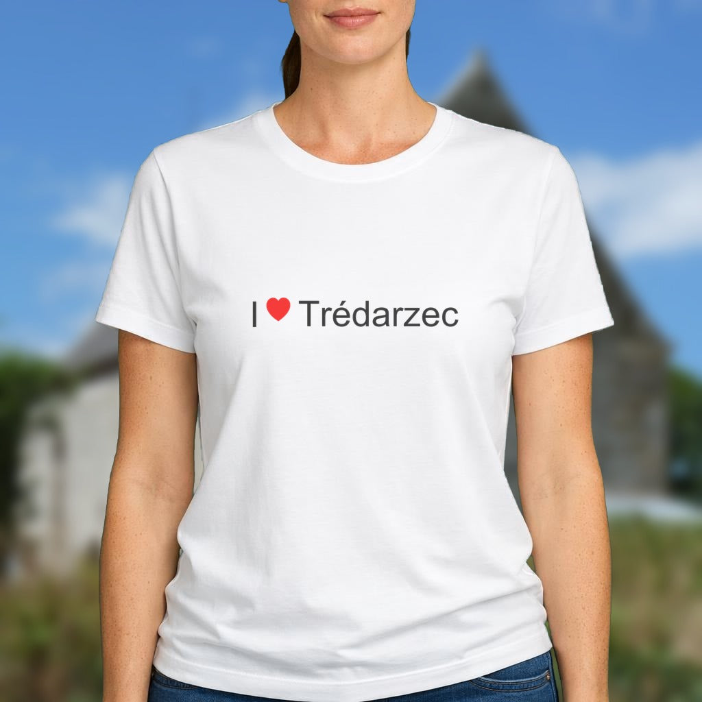 T-shirt I love Trédarzec
