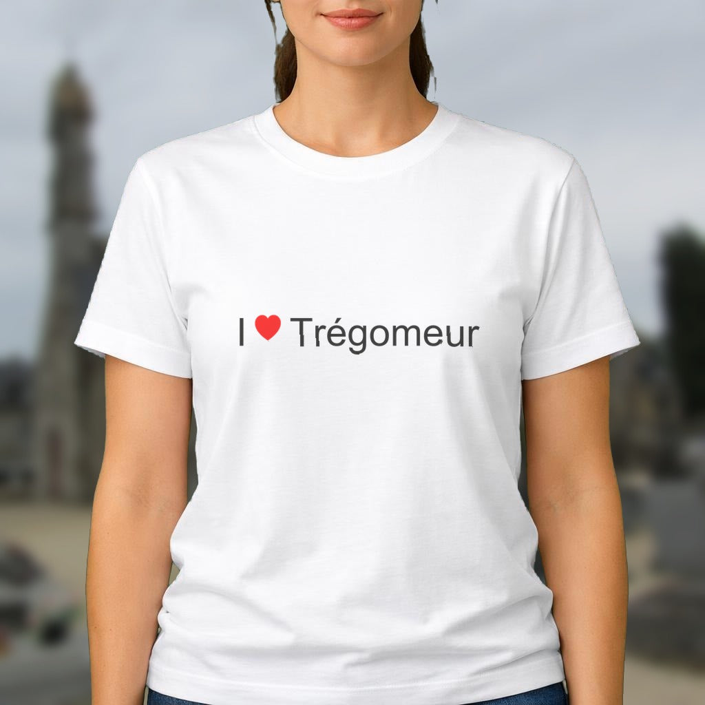 T-shirt I love Trégomeur