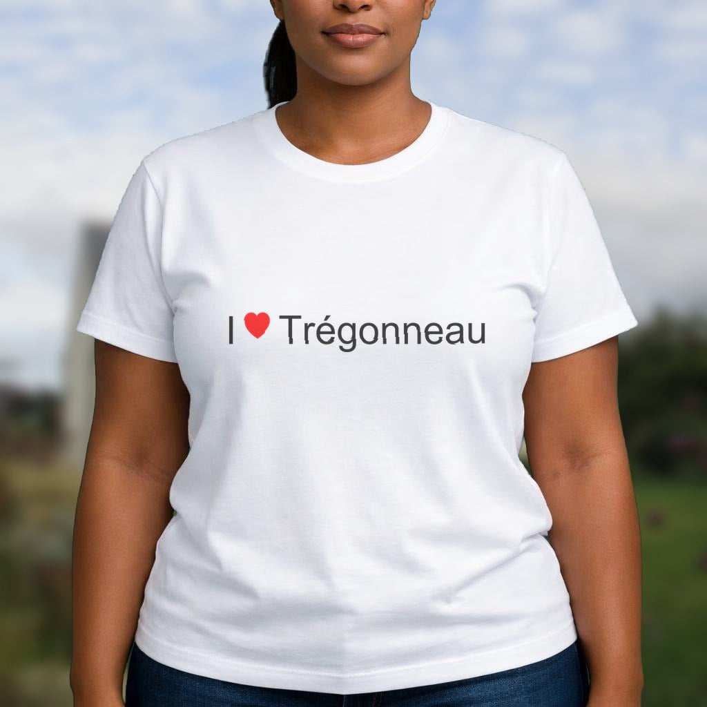 T-shirt I love Trégonneau