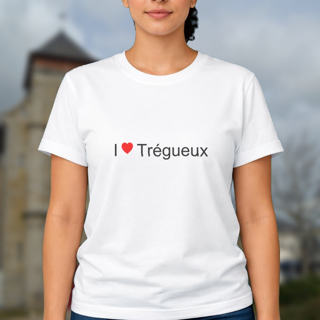 T-shirt I love Trégueux