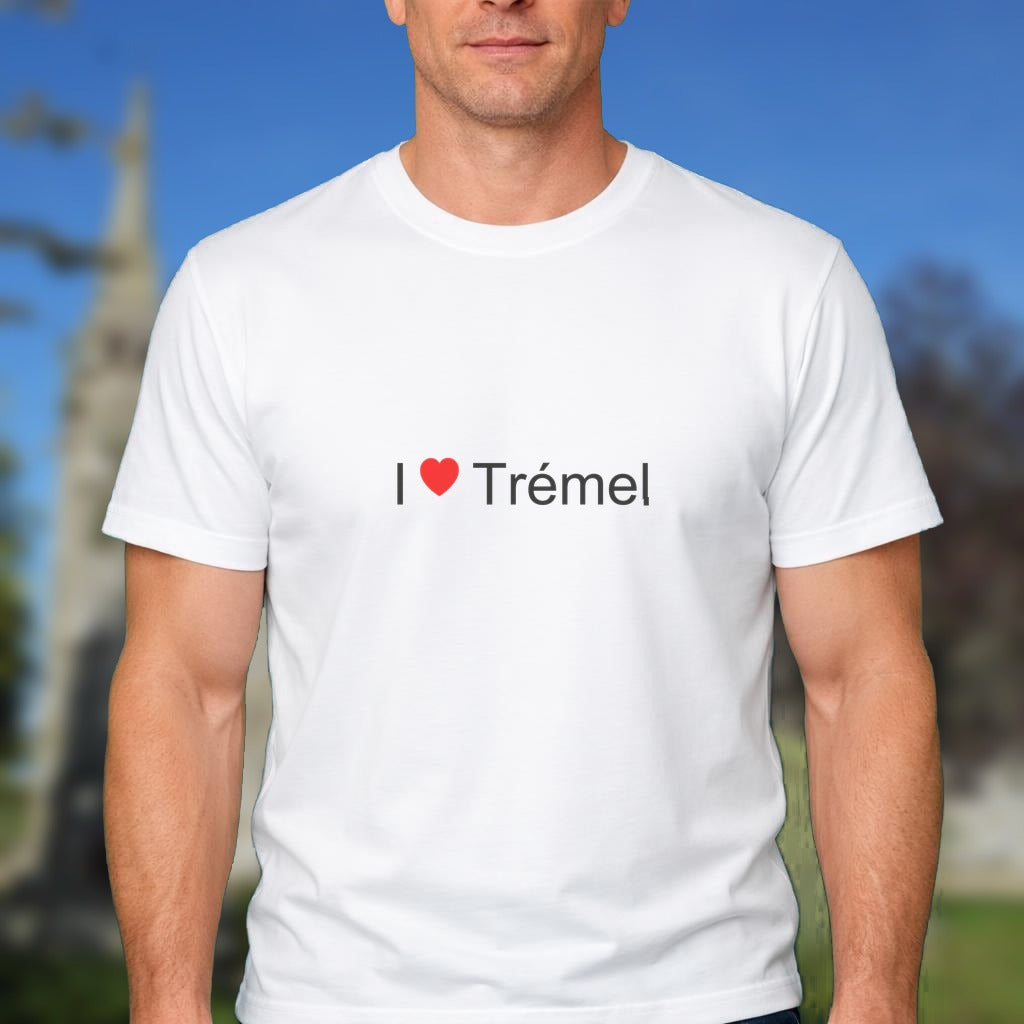 T-shirt I love Trémel
