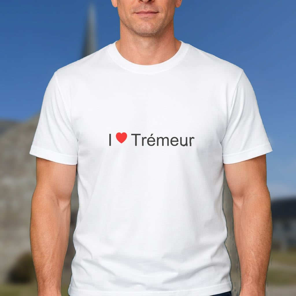 T-shirt I love Trémeur