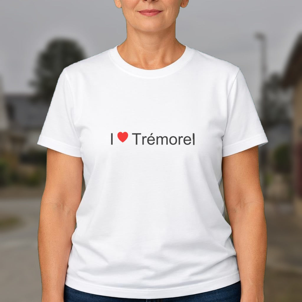 T-shirt I love Trémorel
