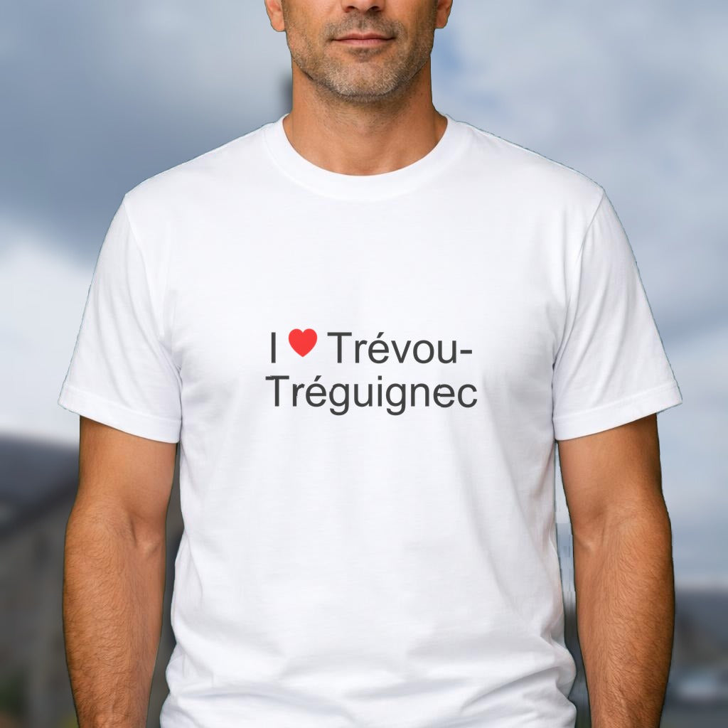T-shirt I love Trévou-Tréguignec