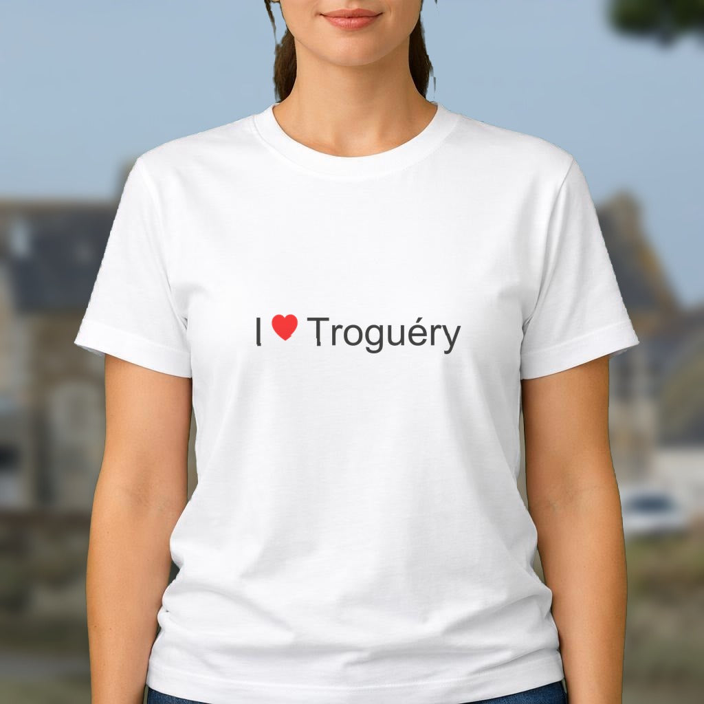 T-shirt I love Troguéry