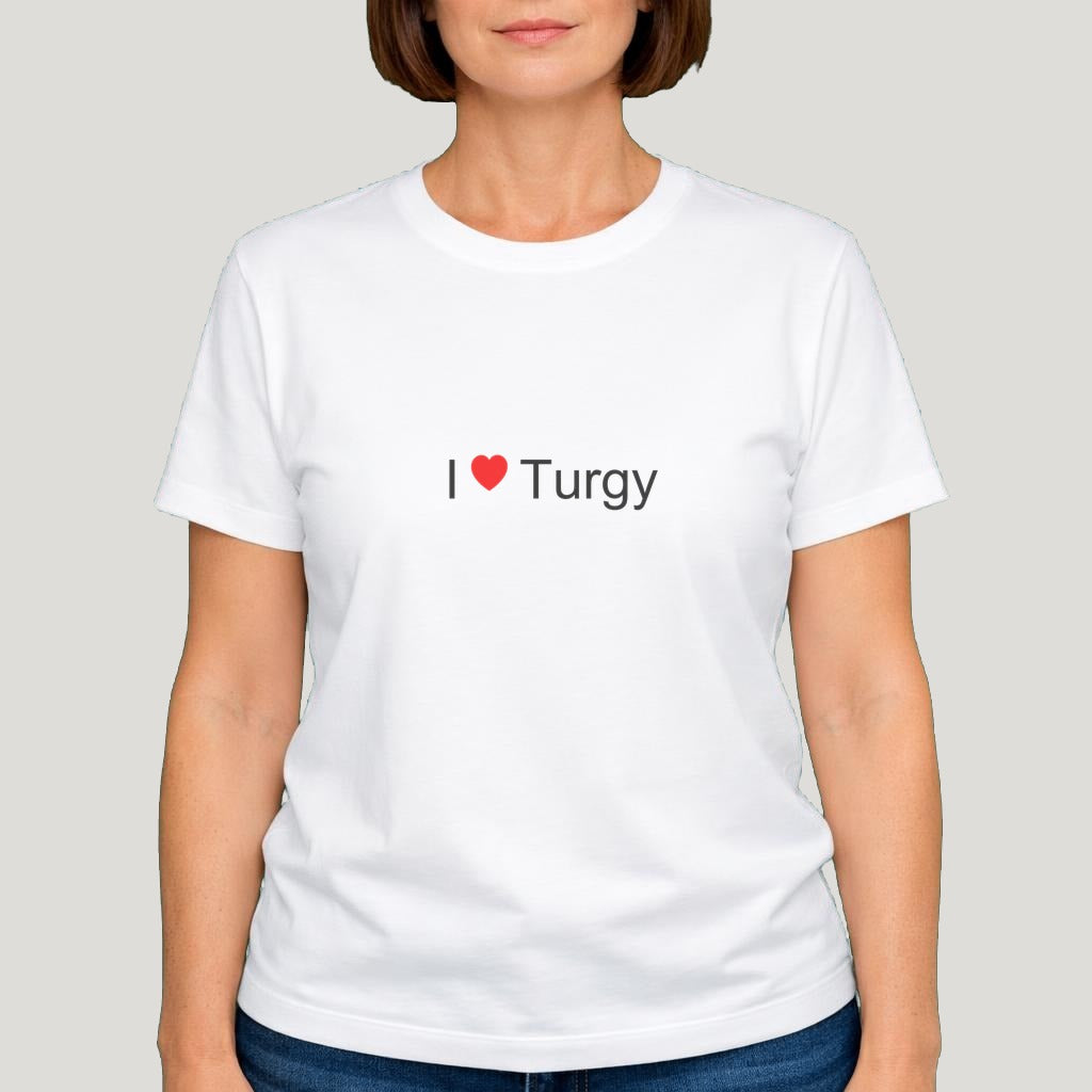 T-shirt I love Turgy