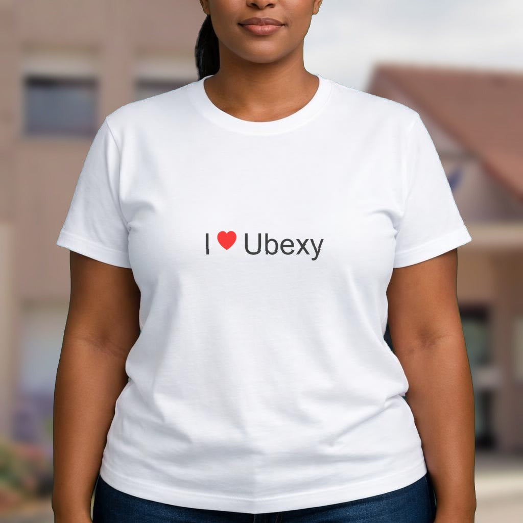 T-shirt I love Ubexy