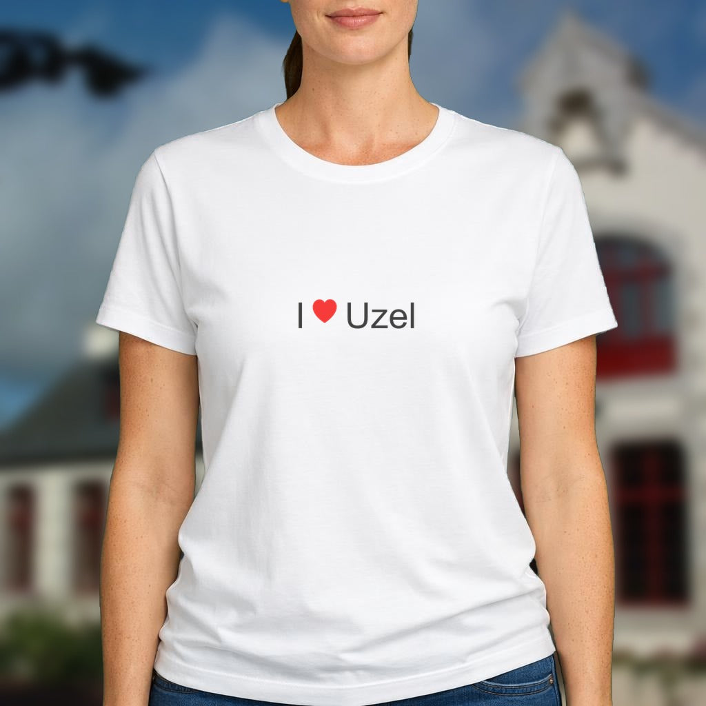 T-shirt I love Uzel