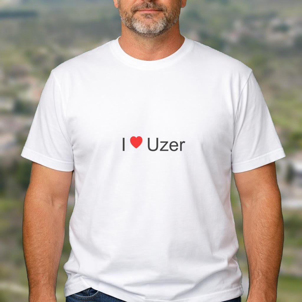 T-shirt I love Uzer