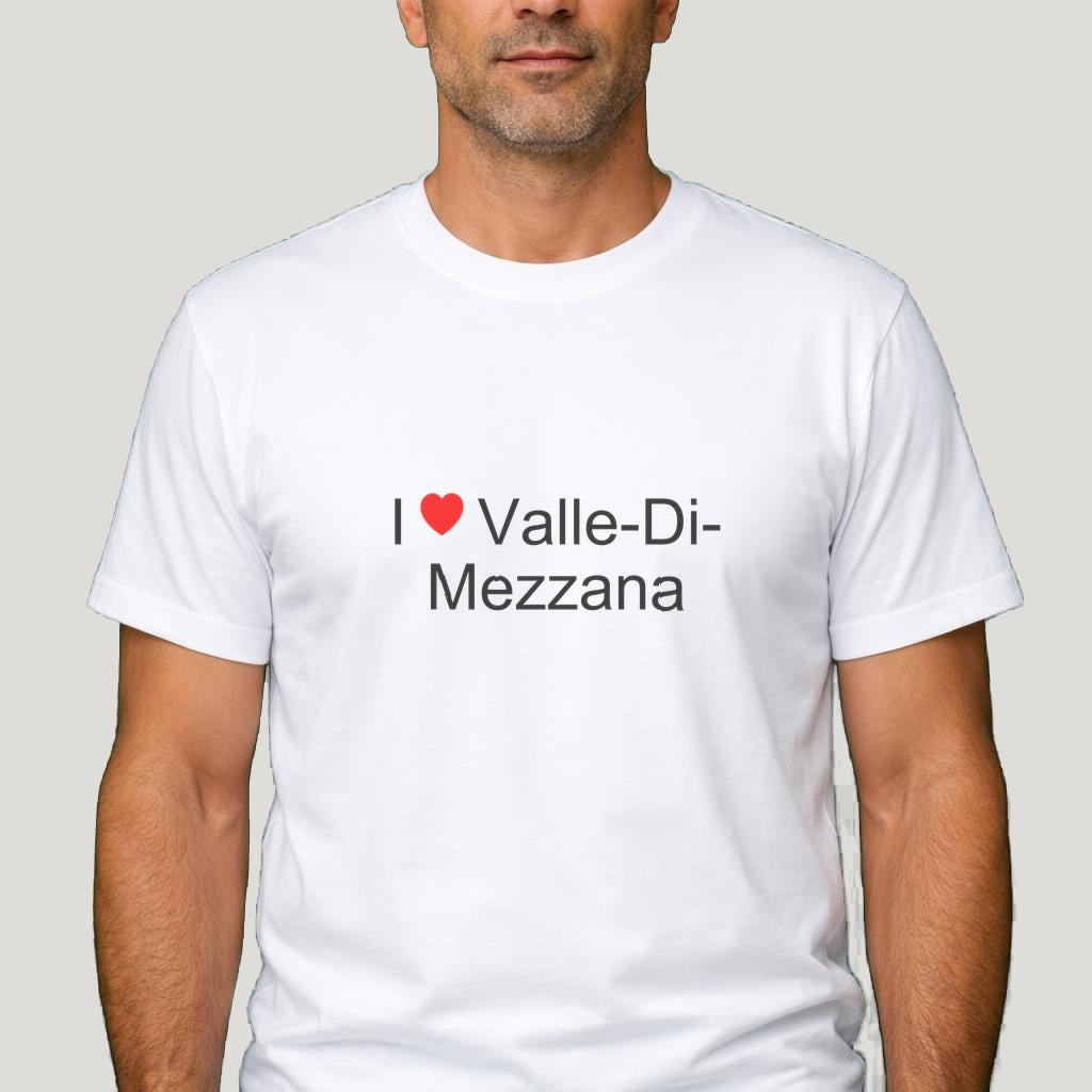 T-shirt I love Valle-Di-Mezzana