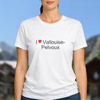 T-shirt I love Vallouise-Pelvoux porté