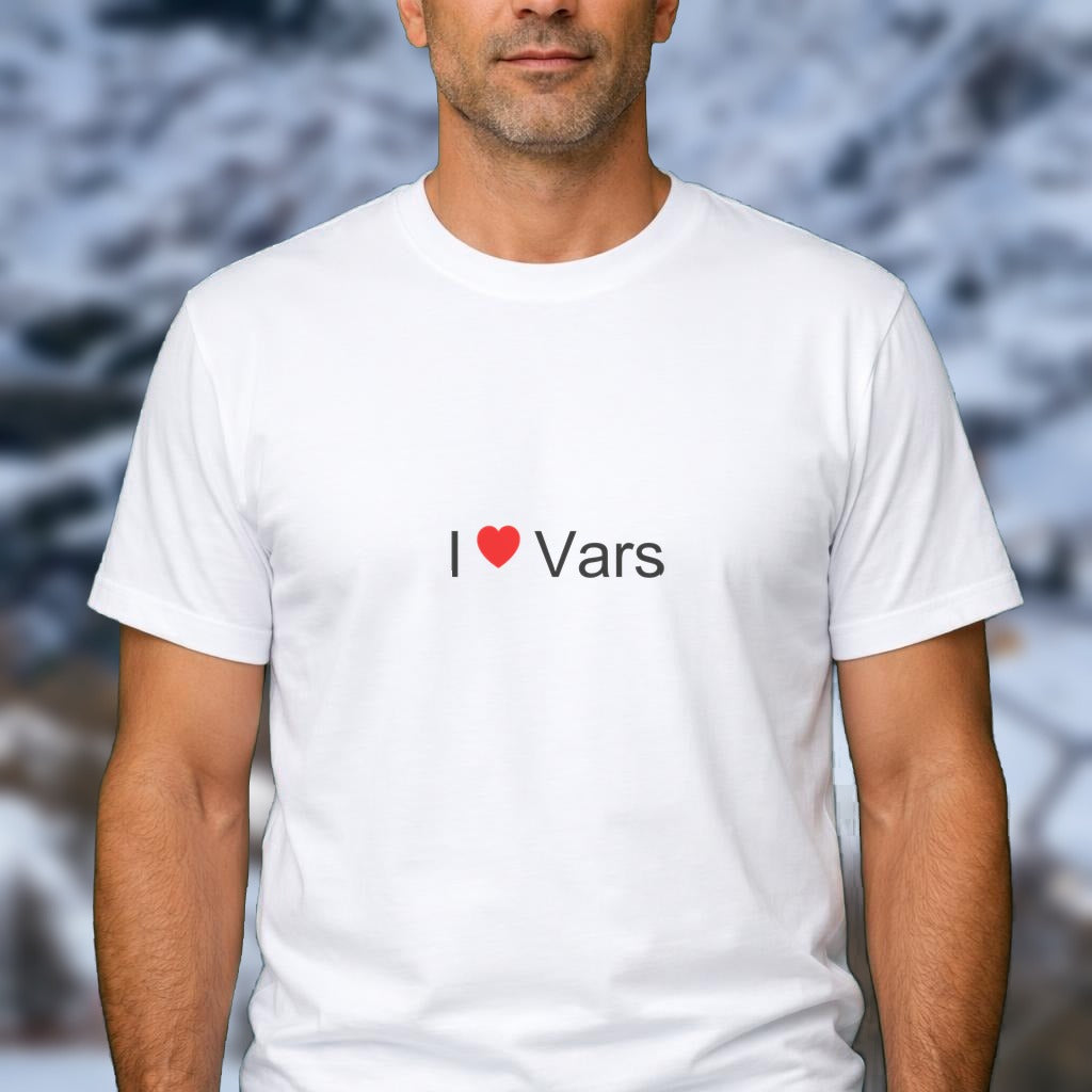 T-shirt I love Vars (05)