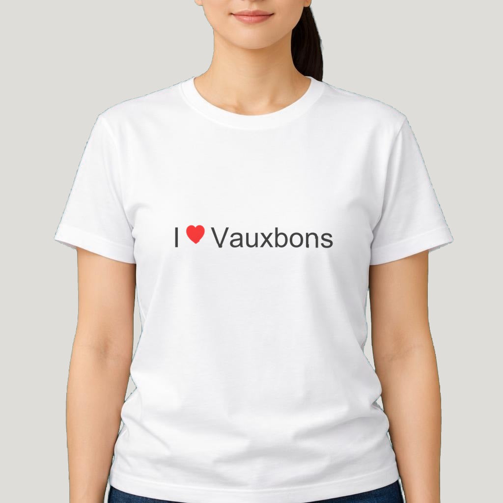 T-shirt I love Vauxbons