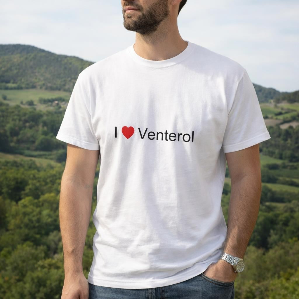 T-shirt I love Venterol (04)