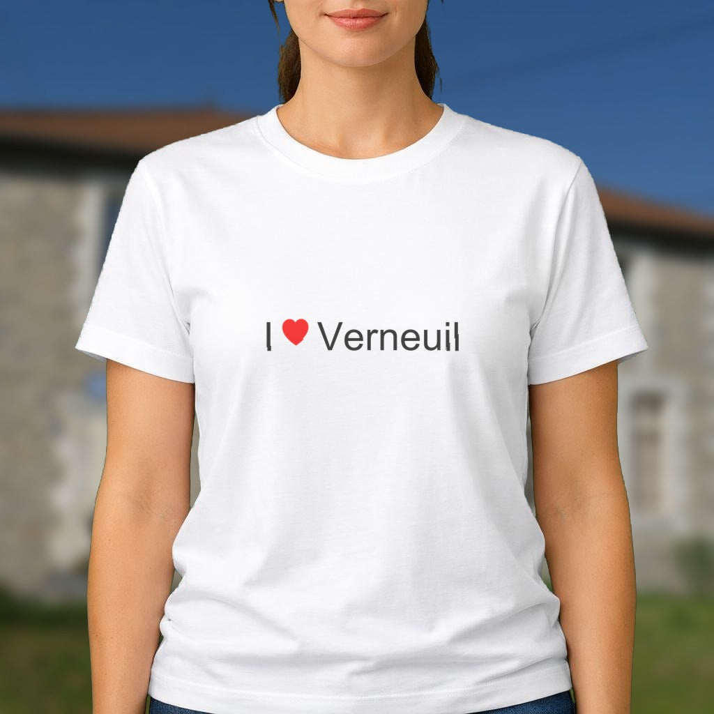 T-shirt I love Verneuil (16)