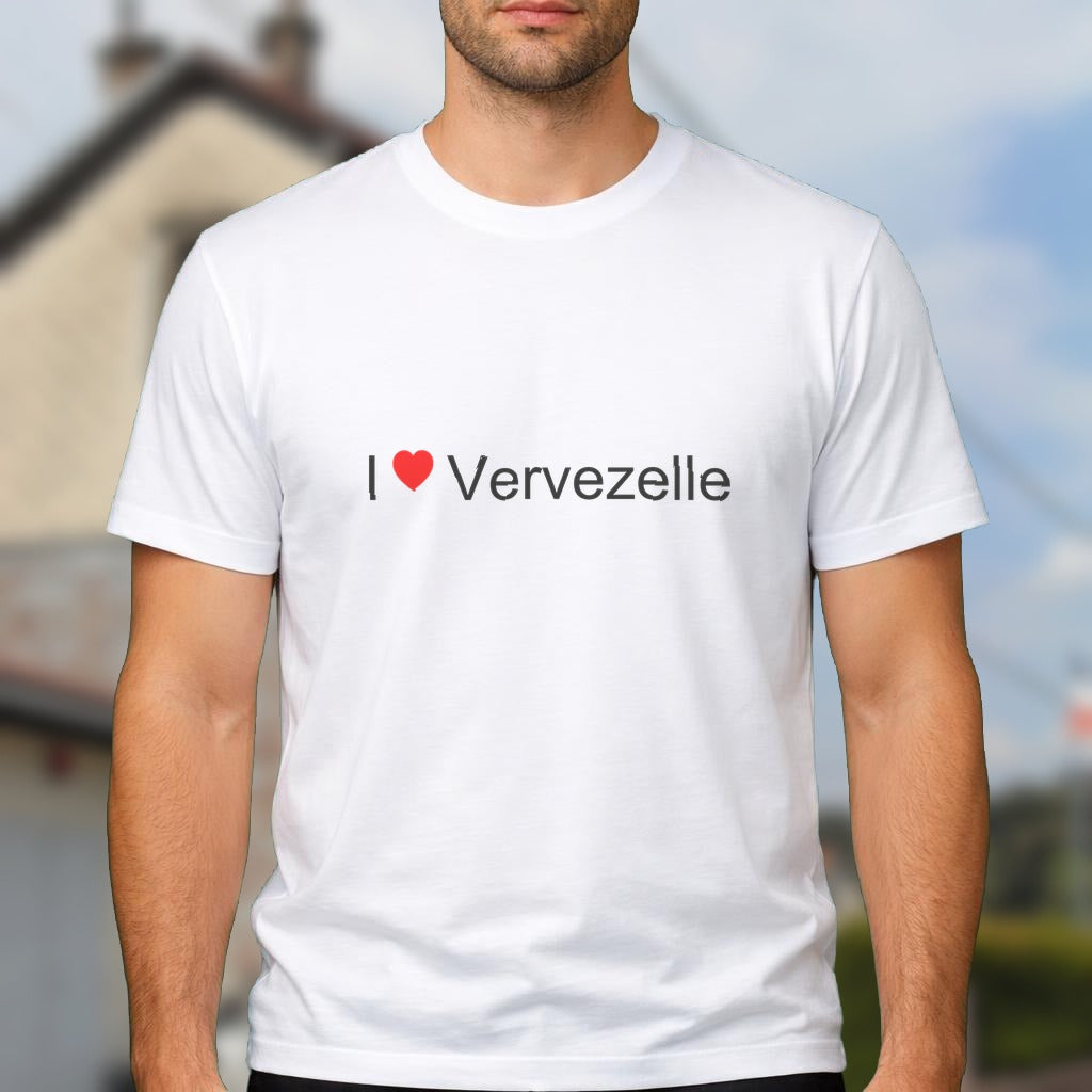 T-shirt I love Vervezelle