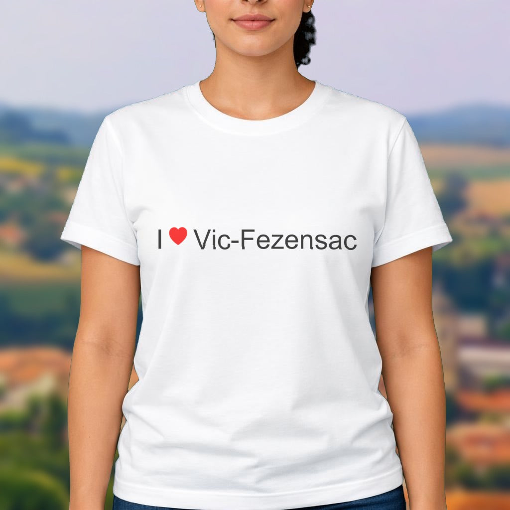 T-shirt I love Vic-Fezensac