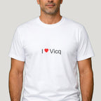 T-shirt I love Vicq (03) porté