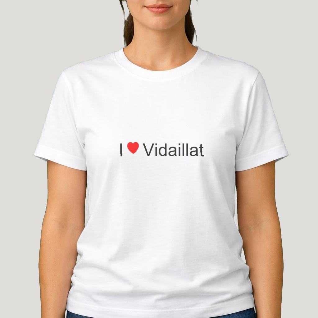 T-shirt I love Vidaillat