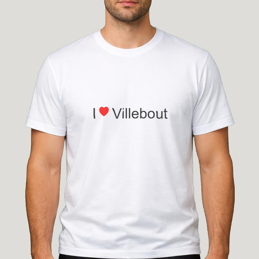 T-shirt I love Villebout