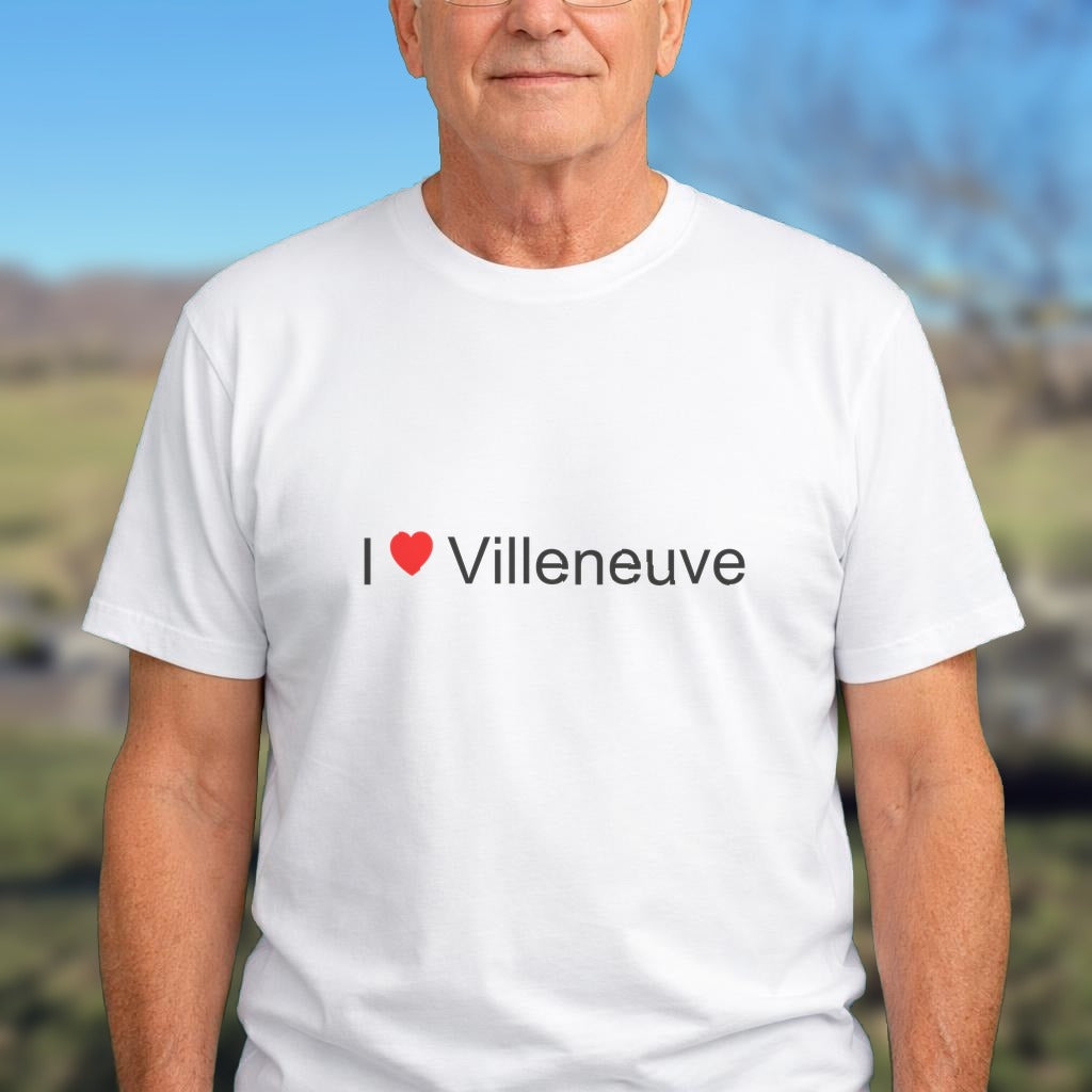 T-shirt I love Villeneuve (09)
