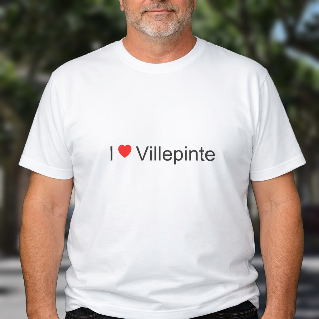 T-shirt I love Villepinte (11)