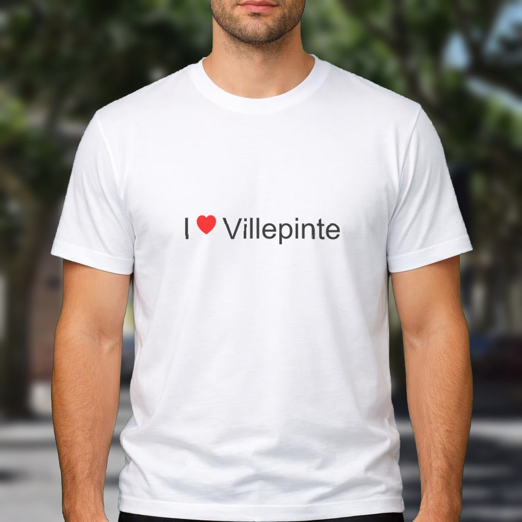 T-shirt I love Villepinte (11)