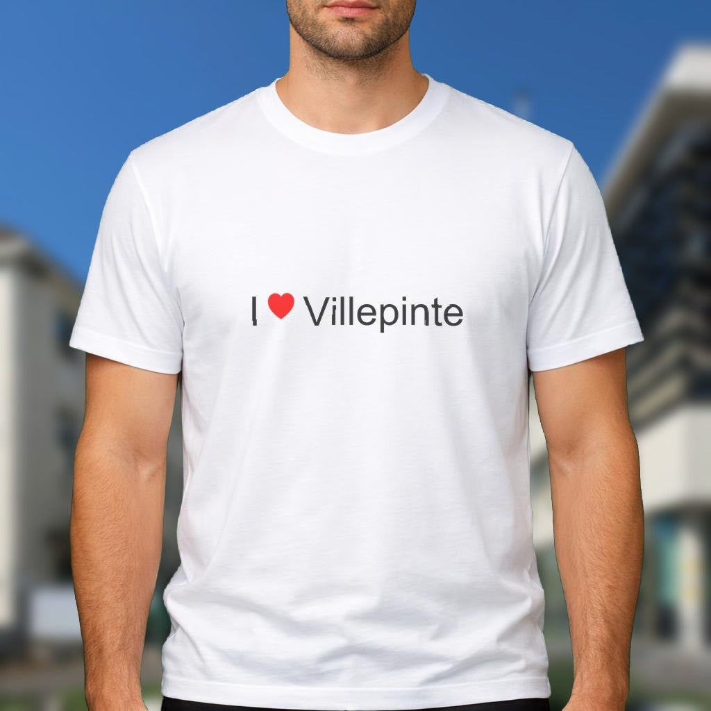 T-shirt I love Villepinte
