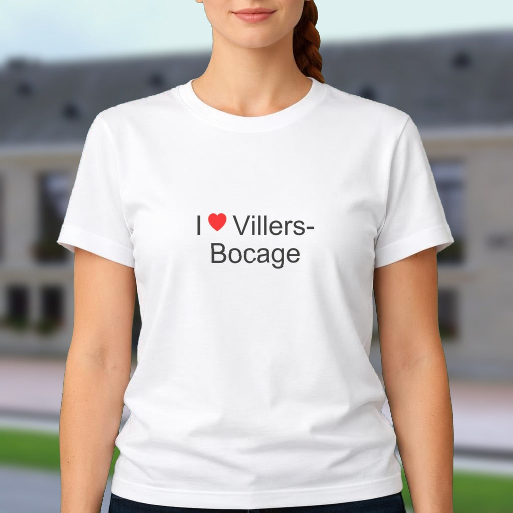 T-shirt I love Villers-Bocage (14)