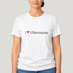 T-shirt I love Villevoques