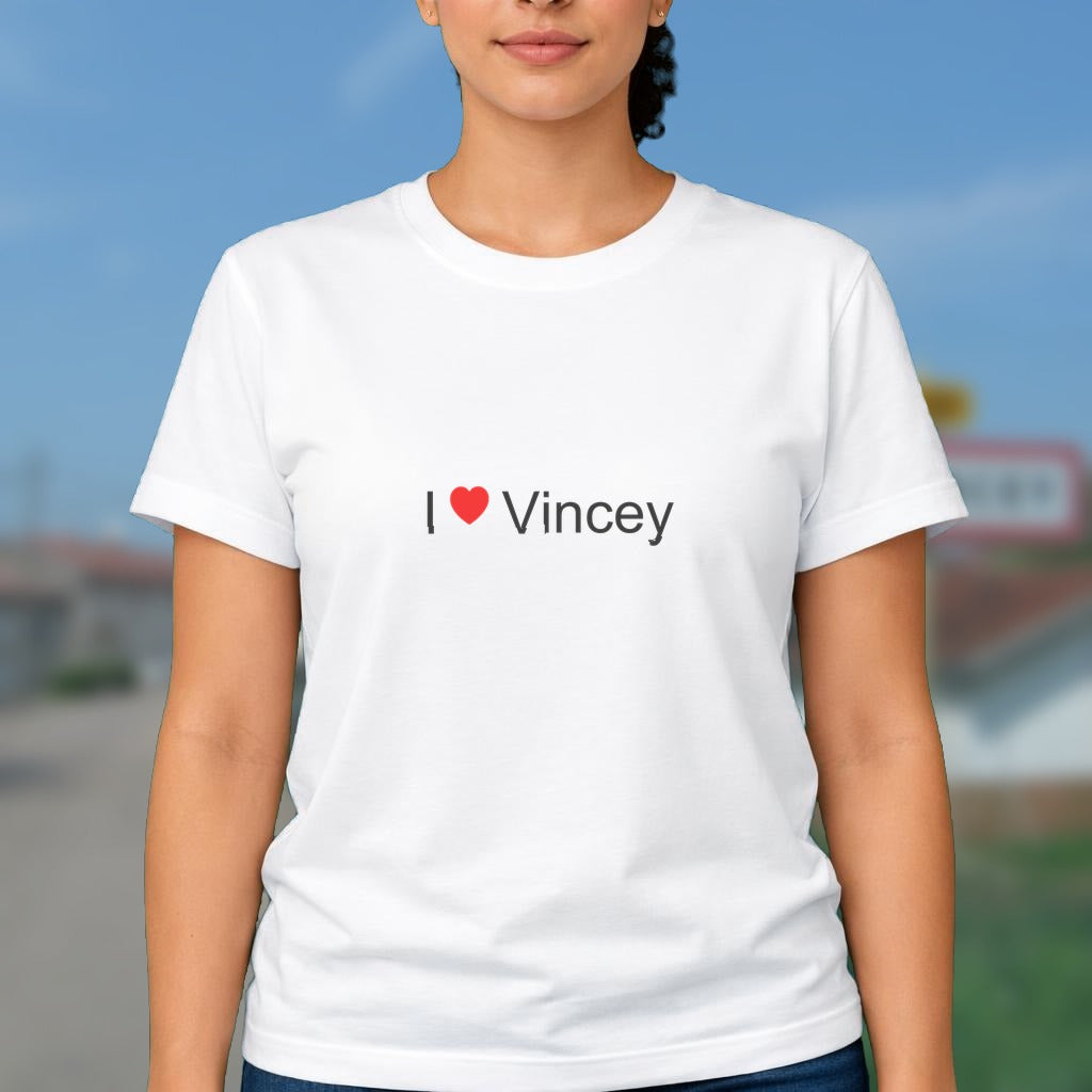 T-shirt I love Vincey