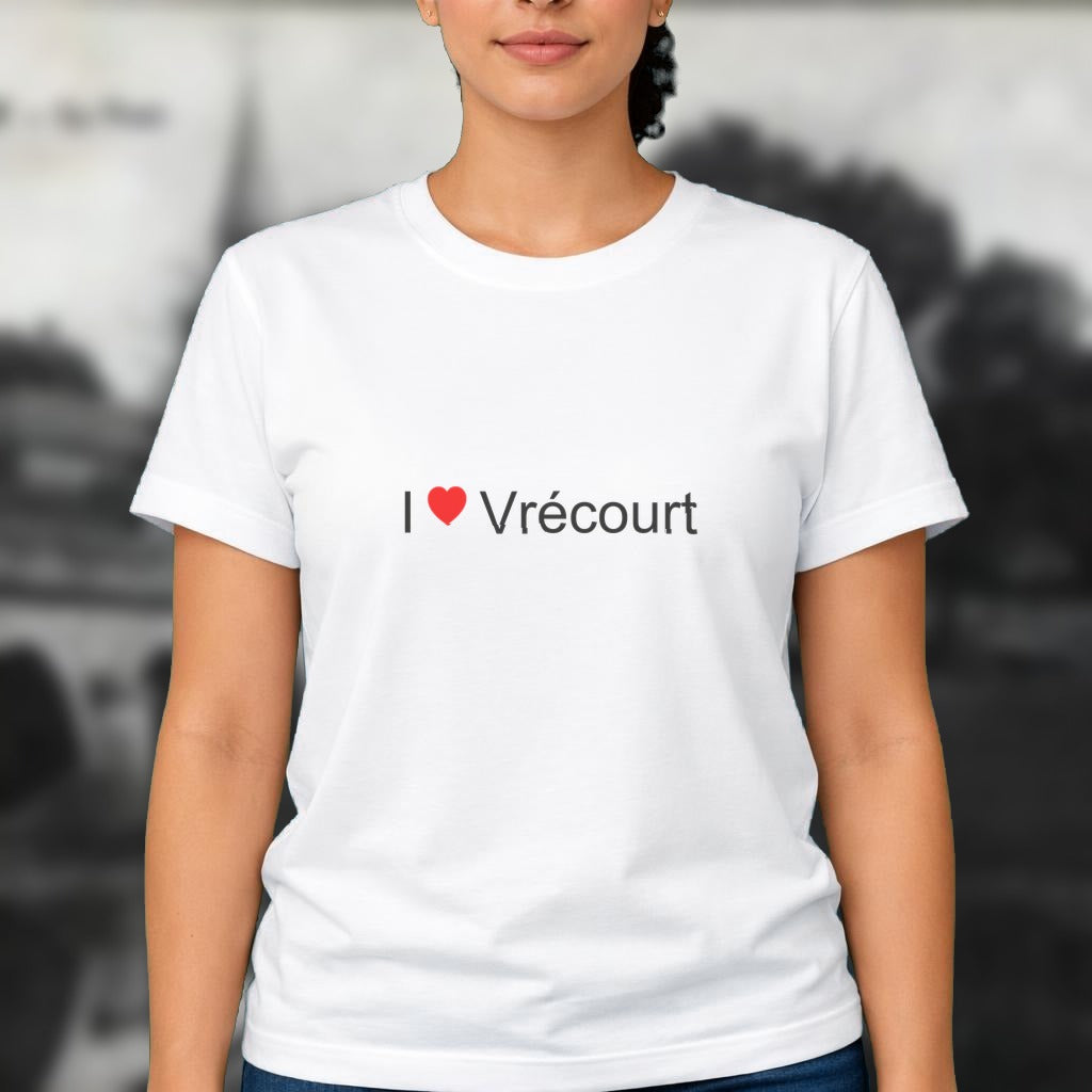 T-shirt I love Vrécourt