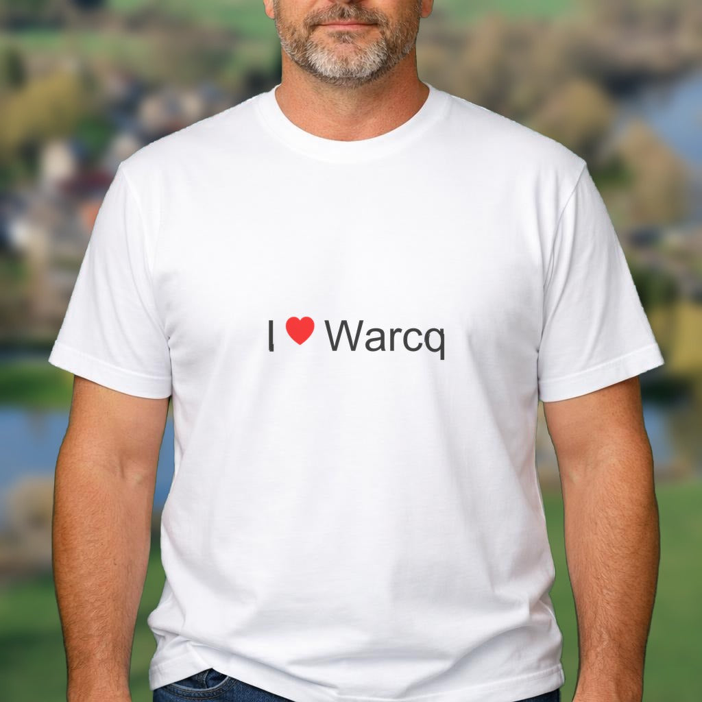 T-shirt I love Warcq