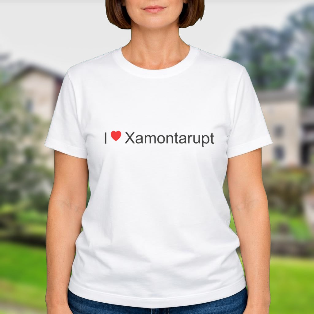 T-shirt I love Xamontarupt