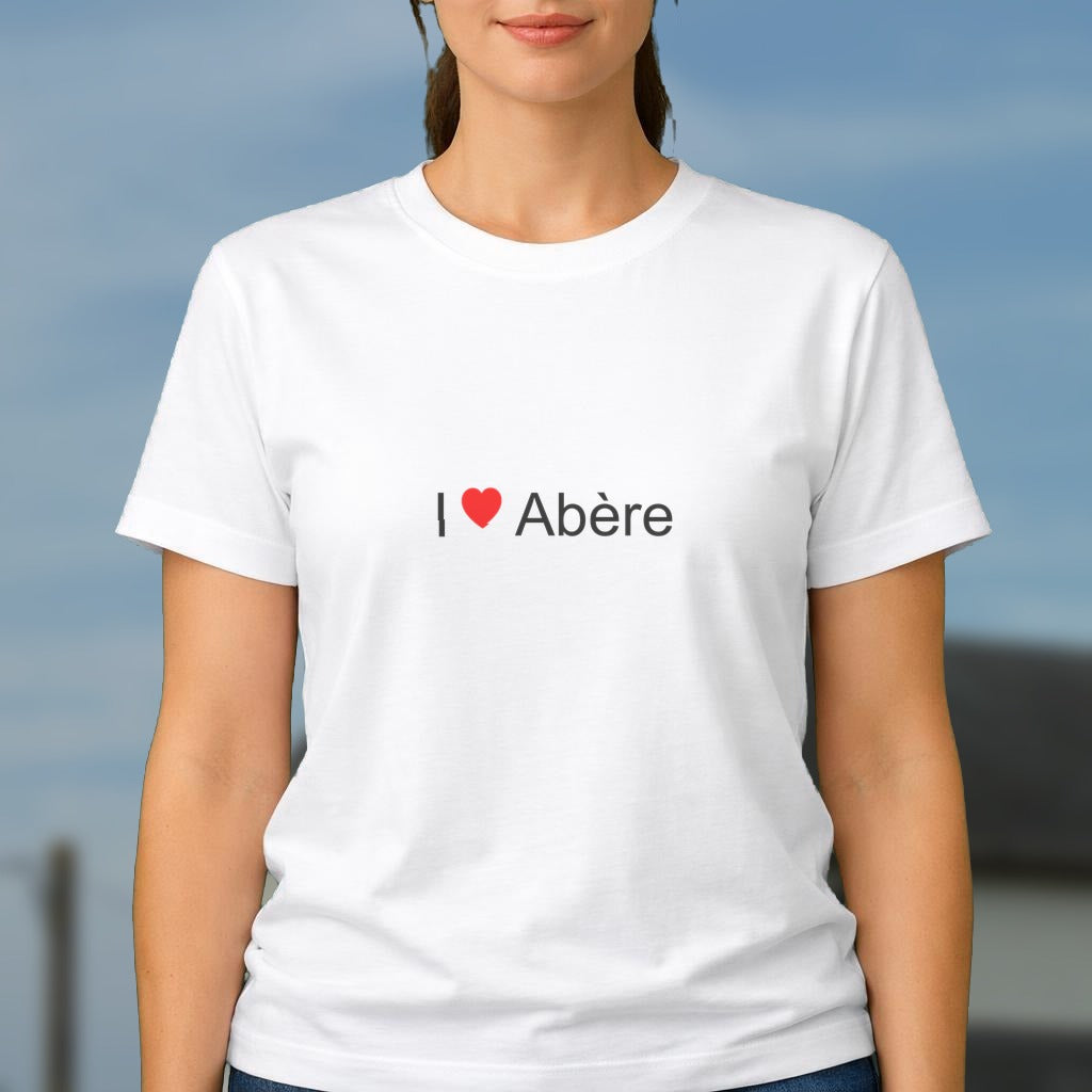 T-shirt I love abère